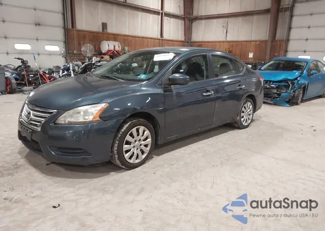2014 Nissan Sentra Sv z USA, uszkodzony, nr VIN 3N1AB7AP8EY227813